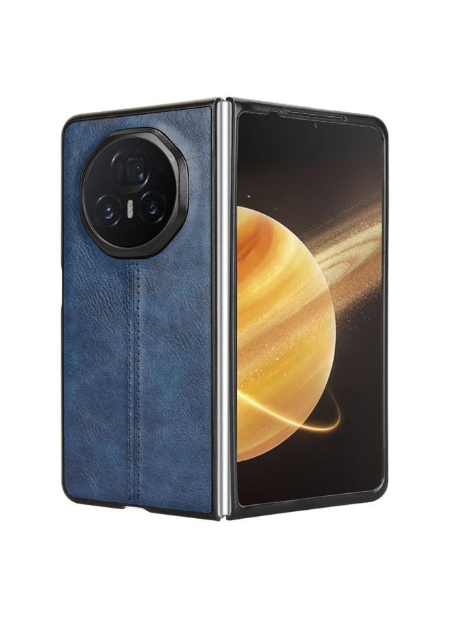 زبون جراب هاتف لهاتف Honor Magic V3 بغطاء خلفي بخياطة بنمط بقرة - Image 4