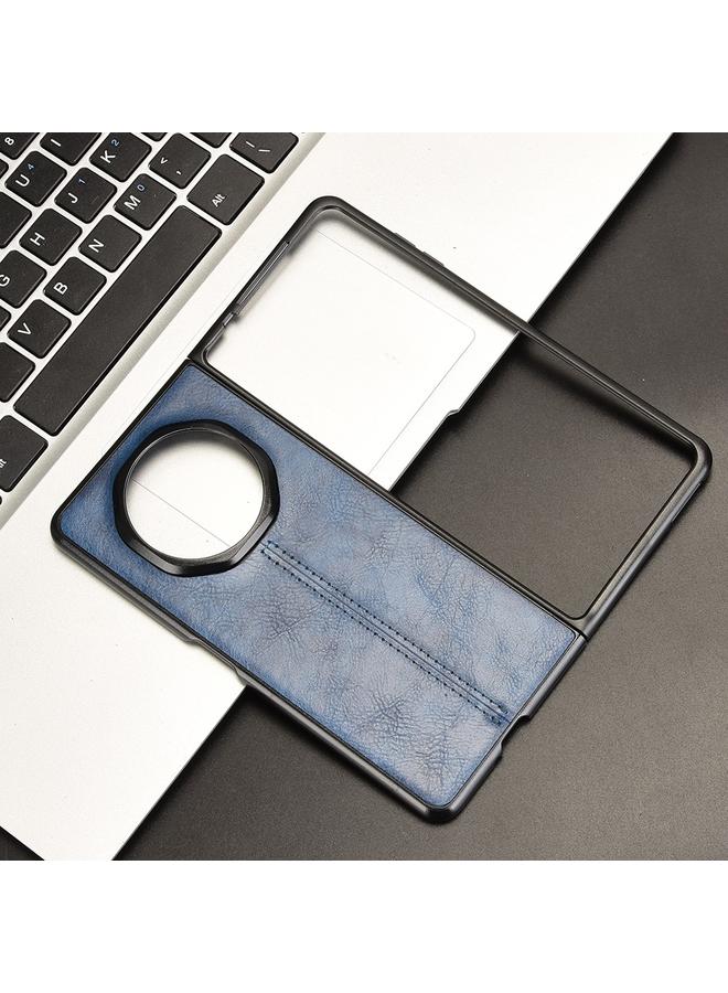 زبون جراب هاتف لهاتف Honor Magic V3 بغطاء خلفي بخياطة بنمط بقرة - Image 2