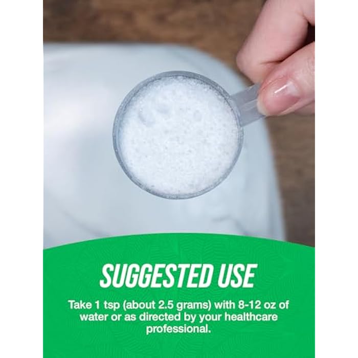 BulkSupplements.com Organic Inulin Powder - Inulin Supplement, Soluble Fiber Powder - Vegan & Gluten Free - 2.5g Serving, 250g (8.8 oz) (Pack of 1) - Image 4