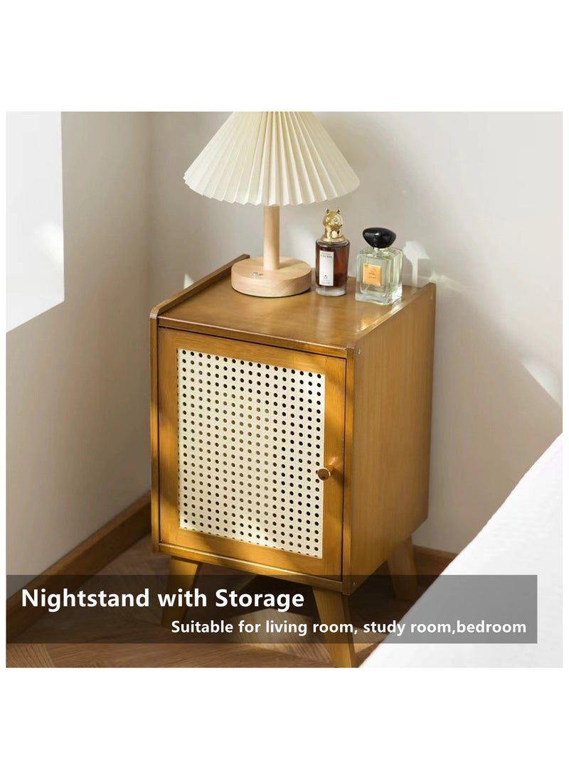 HXDream Bedside Table,Night Stand,Nightstand with Storage  - Image 2