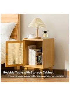 HXDream Bedside Table,Night Stand,Nightstand with Storage  - Image 3