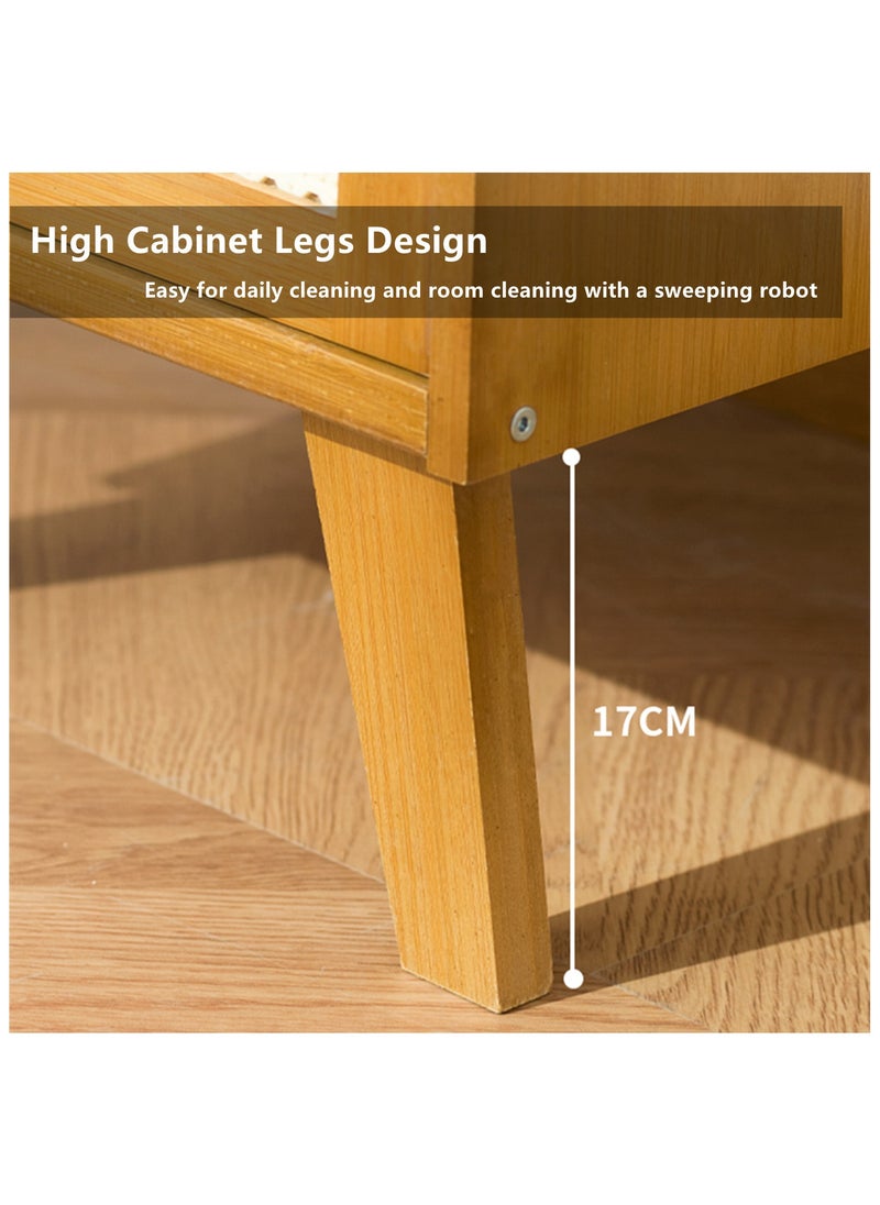 HXDream Bedside Table,Night Stand,Nightstand with Storage  - Image 5