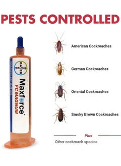 BAYER Maxforce FC Magnum Cockroach German Roach Pest Control Gel Bait 33 gram  - Image 3
