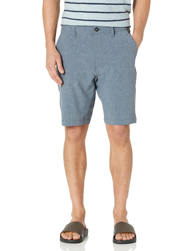 Volcom Mens Kerosene 21 Hybrid Chino Shorts Navy 38