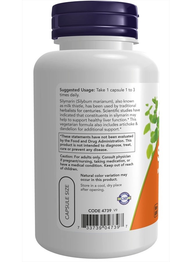 Now Foods Silymarin 2X - 300 Mg - 100 Veg Capsules - Image 3