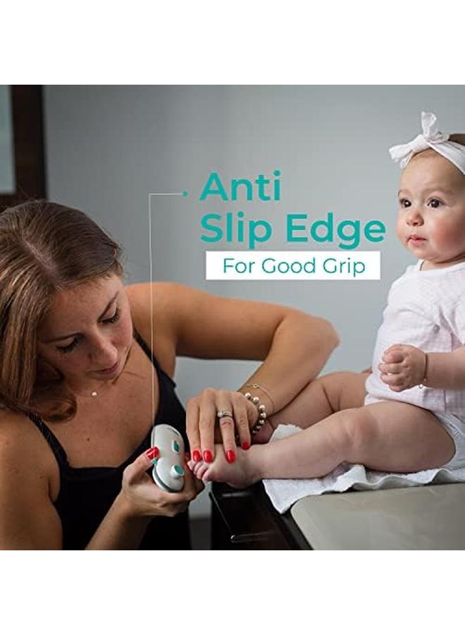 بيبي لاف ماكينة تشذيب الأظافر الكهربائية من تريم، عبوة من 0 - Image 4