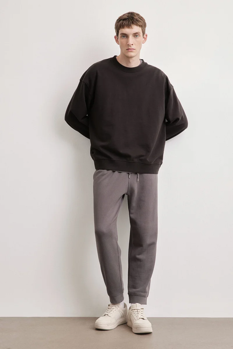 اتش اند ام Loose Fit Washed Cotton Sweatshirt