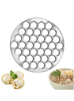 37 Holes Maker Mould, Dumplings Ravioli Mould, Aluminium Alloy, for DIY Cooking, Family Celebrations, Parties and Picnics