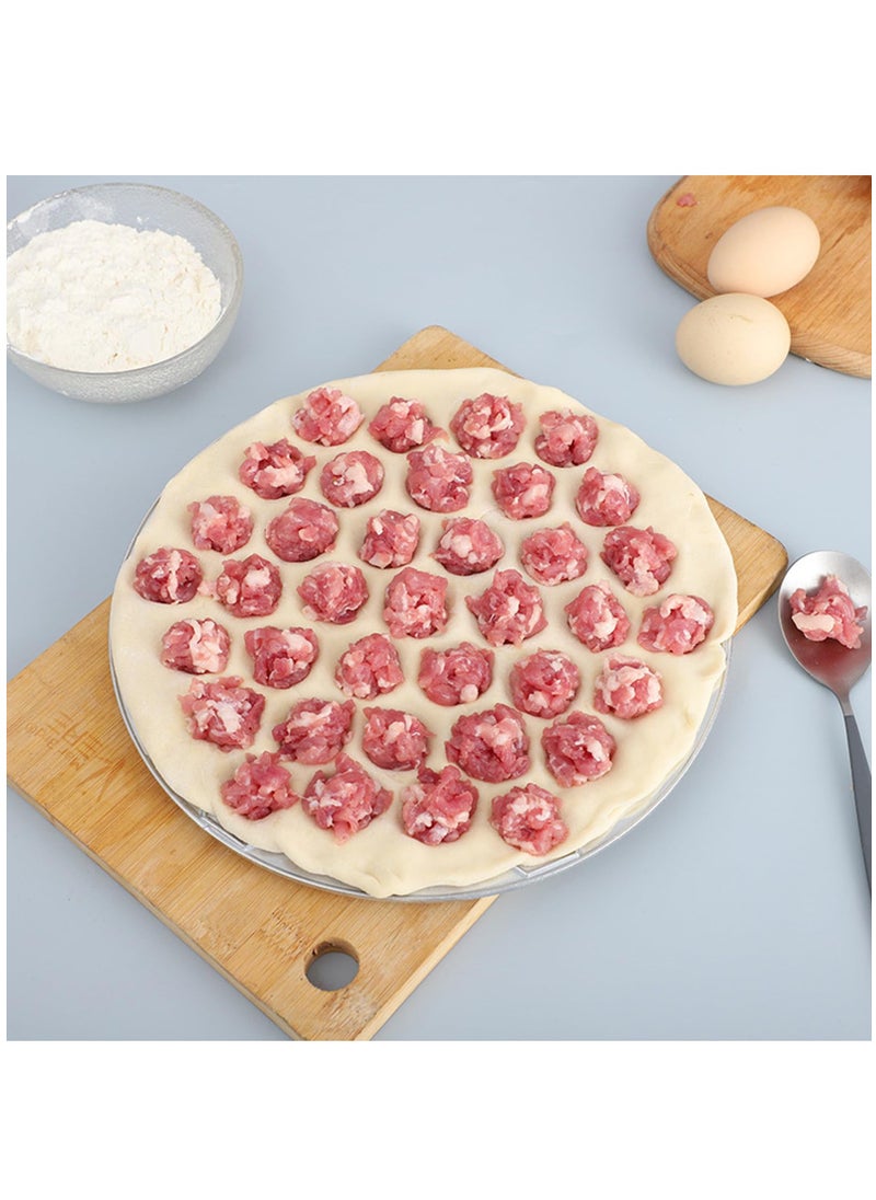 Generic 37 Holes Maker Mould, Dumplings Ravioli Mould, Aluminium Alloy, for DIY Cooking, Family Celebrations, Parties and Picnics  - Image 5