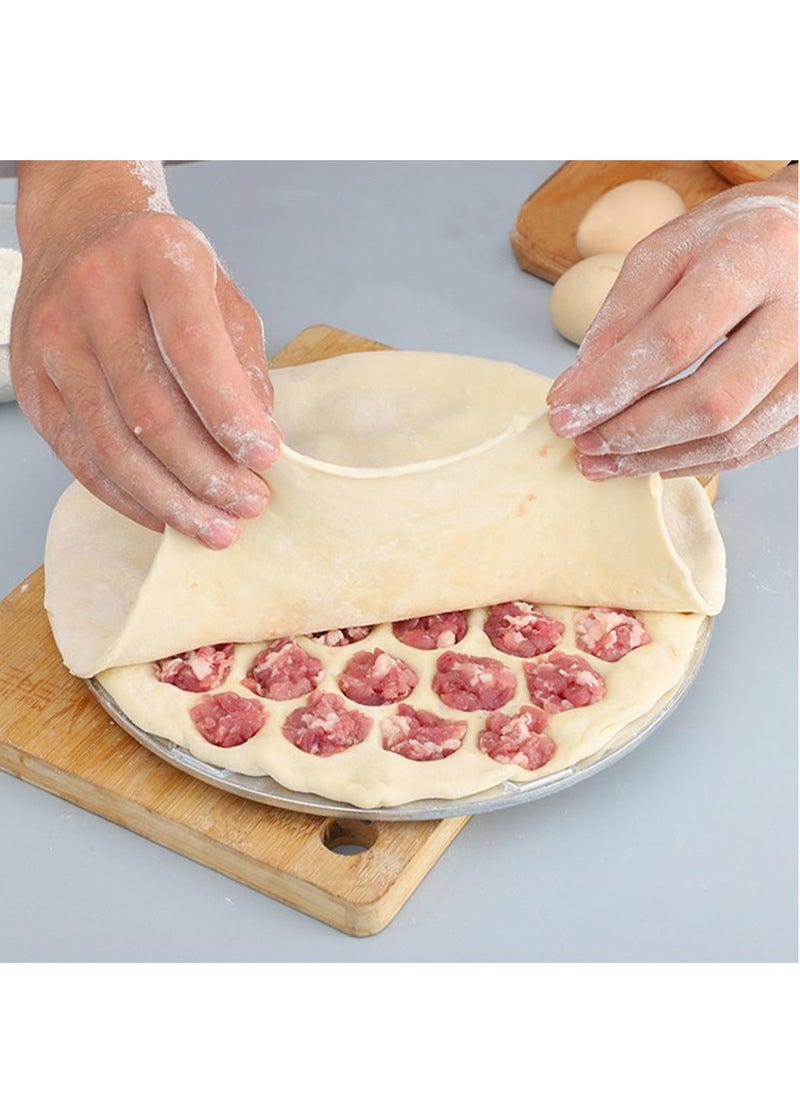 Generic - 37 Holes Maker Mould, Dumplings Ravioli Mould, Aluminium Alloy, for DIY Cooking, Family Celebrations, Parties and Picnics - Image 1