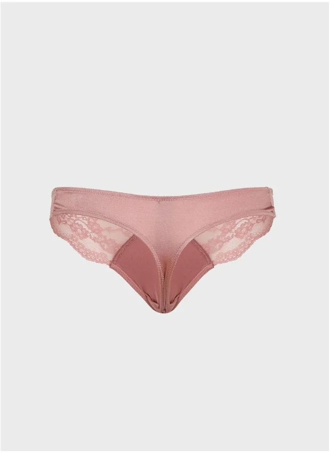 La Senza Lace Detail Thong