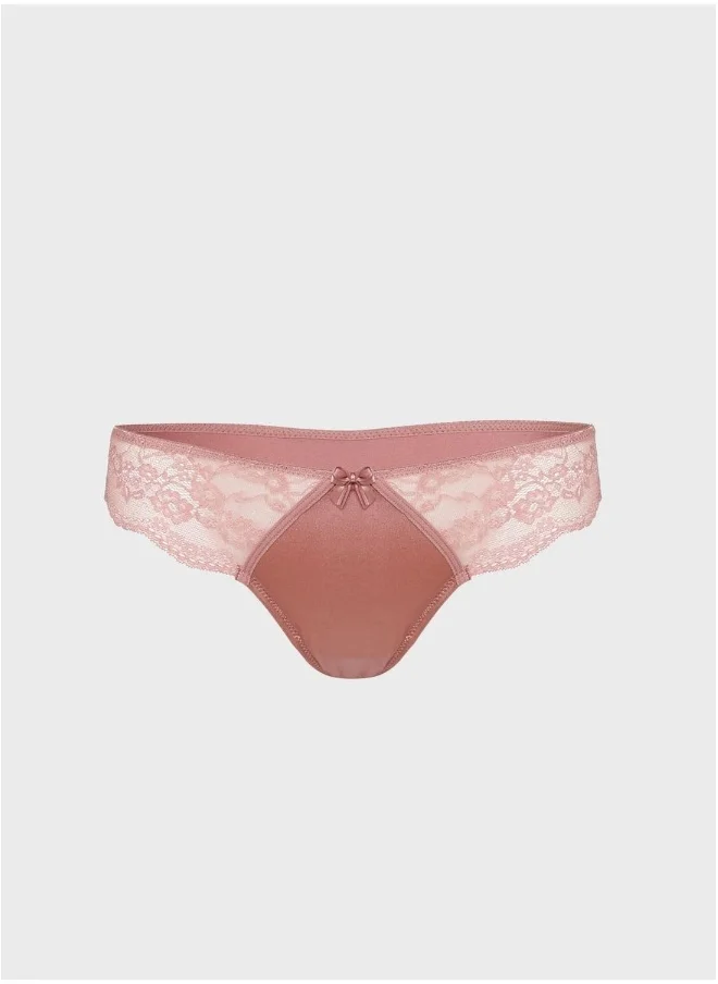 La Senza Lace Detail Thong