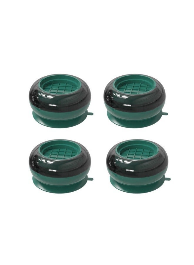 ميكسد غسالة وسادة ، كيس واحد من 4 غسالة الاهتزاز وسادة ، والحد من الضوضاء غسالة قوس ، ومكافحة المشي غسالة قوس القدم وسادة مستقرة - Image 1