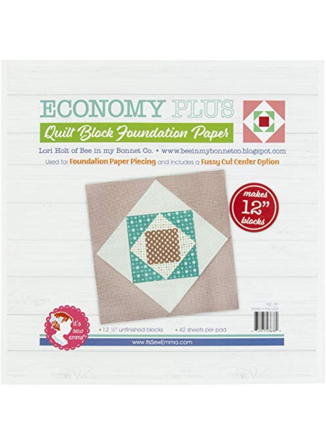 it's sew emma Its Sew Emma Foundation Paper ECO PL 12 Economy Plus from Lori Holt - Image 1