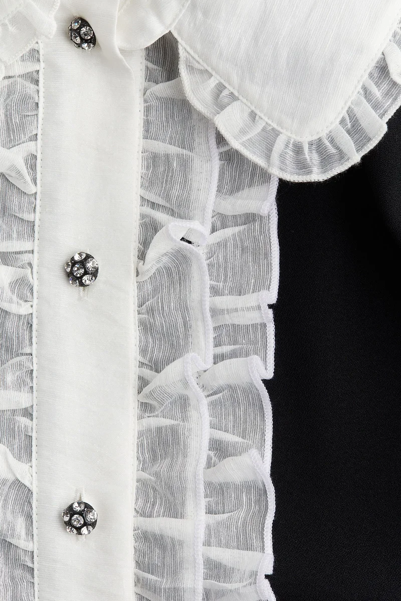 H&M Frill-trimmed dress