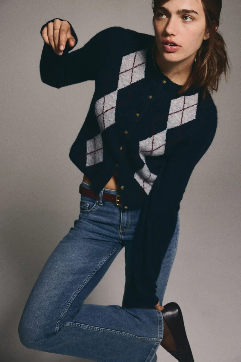 H&M Flared Low Jeans