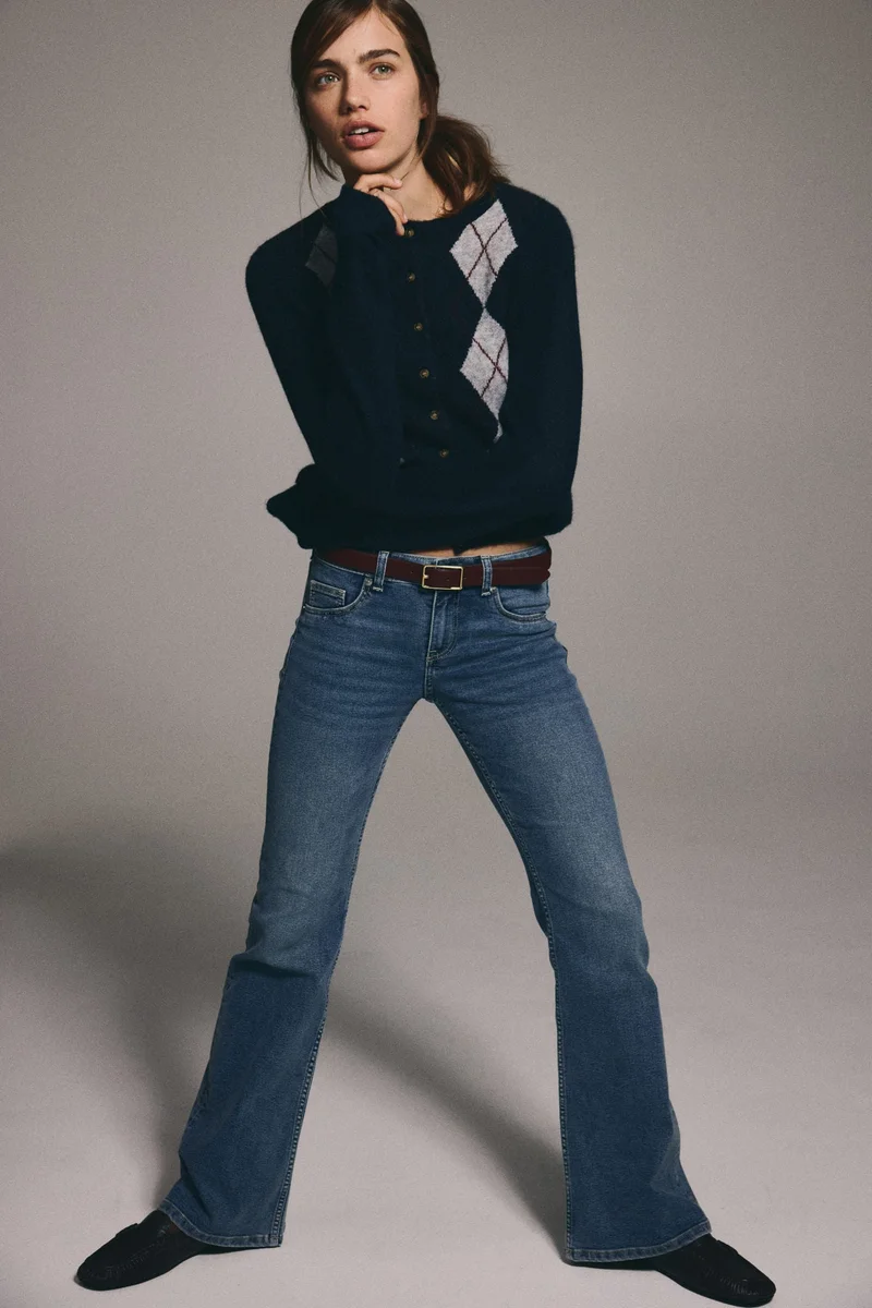 H&M Flared Low Jeans