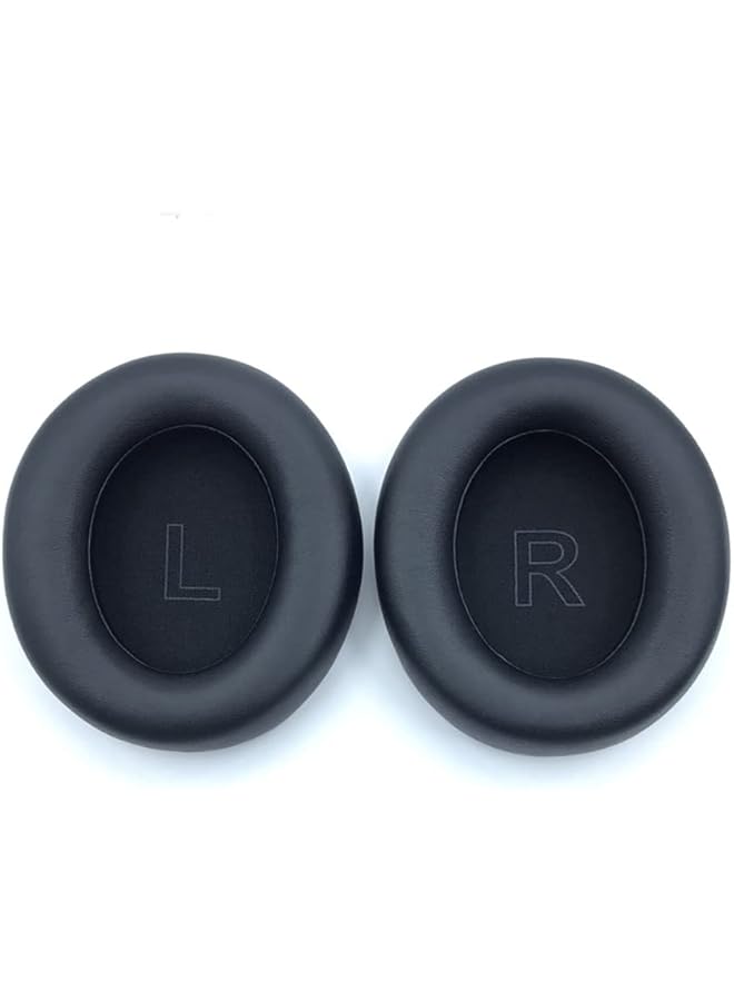 erorex Replacement Earpads For Soundcore Life Q30 Q35 Hybrid Active Noise Canceling Headphones Headset Leather Ear Pads Earmuffs Ear Cushions Sponge Memory Foam Pads Bl  - Image 1