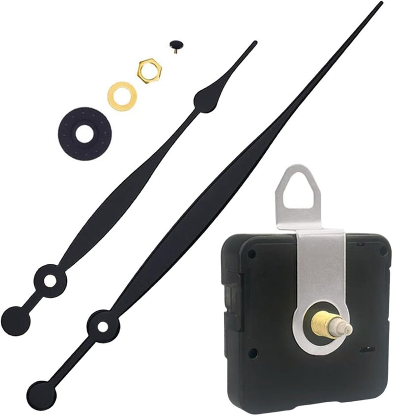 Battery Operated Clock Movement with Metal Hands for Wall Timepiece Repair Quartzs Clock Movements - Image 1