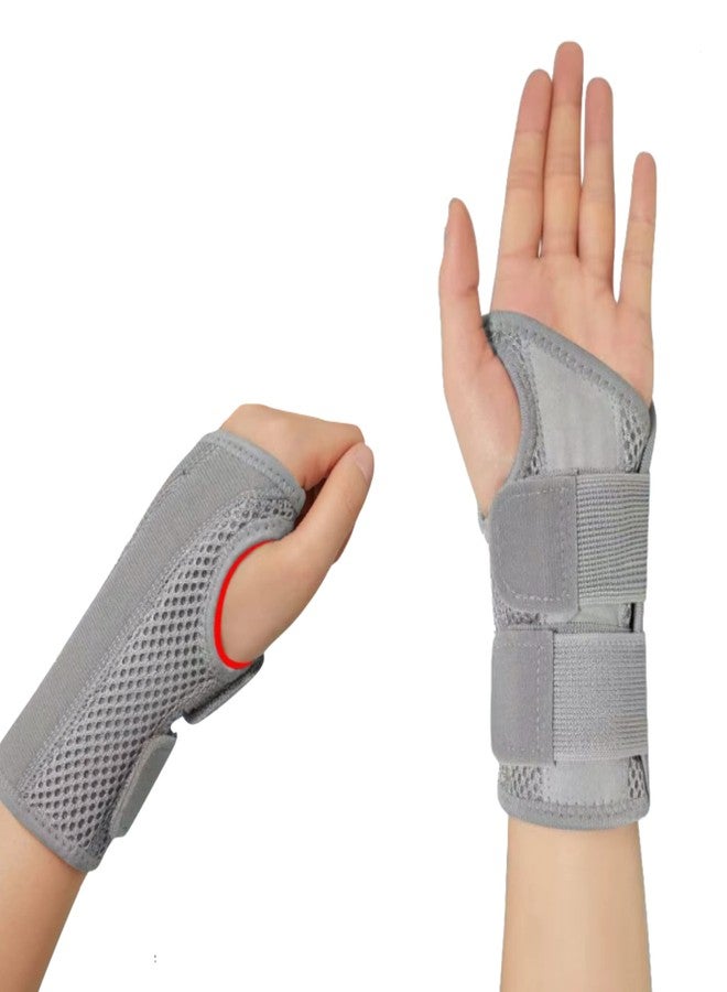 NAGSOFE Wrist Brace for Carpal Tunnel Relief Night Support, Hand Brace with 2 Stays for Women Men, Adjustable Wrist Support Splint for Right Left Hands for Tendonitis, Arthritis, Sprains - Image 1