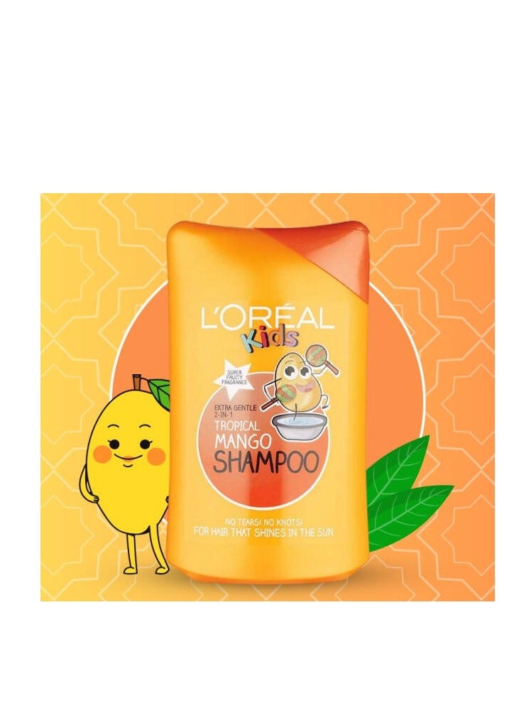 L'OREAL PARIS L'Oréal Paris Kids 2-In-1 Tropical Mango Shampoo 250ml - Image 3