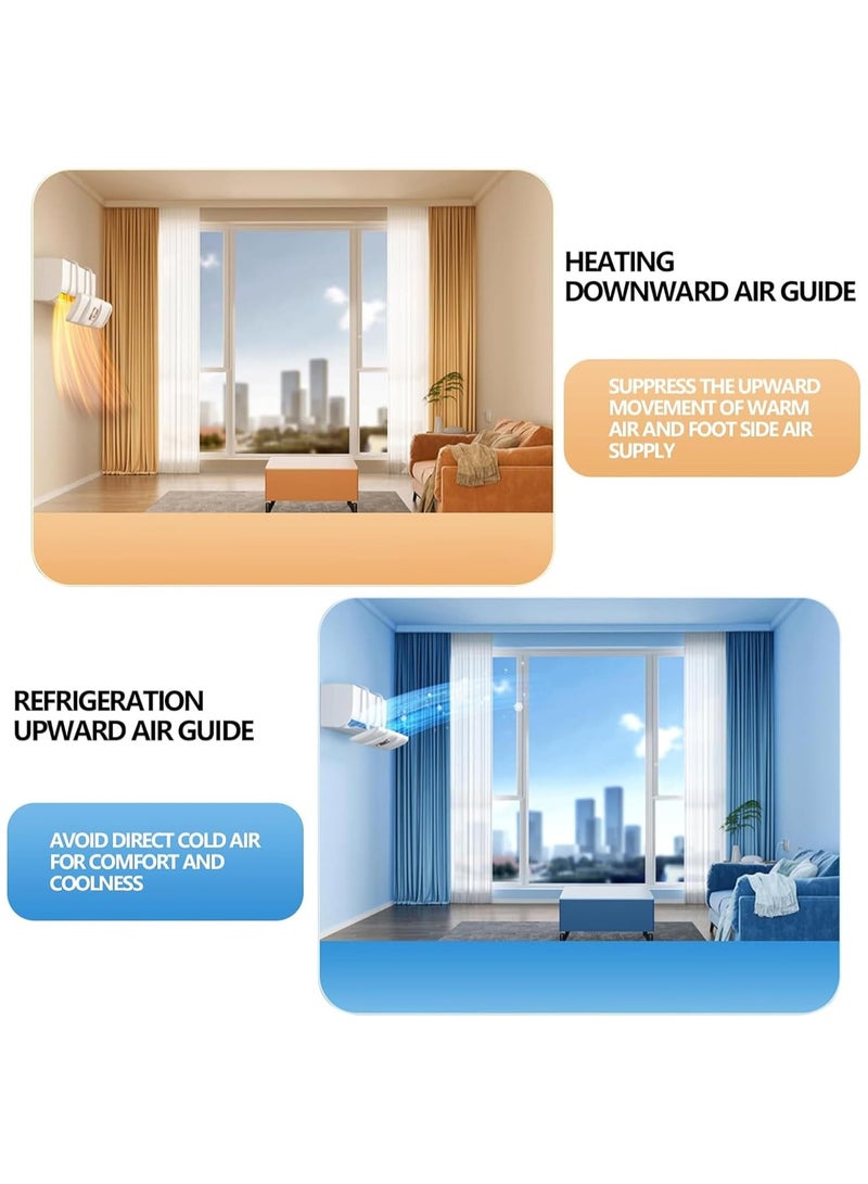 فايلكس موزع هواء مكيف سبليت عاكس هواء مكيف الهواء، عاكس هواء مكيف الهواء المنفصل، عاكس هواء مكيف الهواء القابل للسحب للمنزل/المكتب/الفندق - Image 2