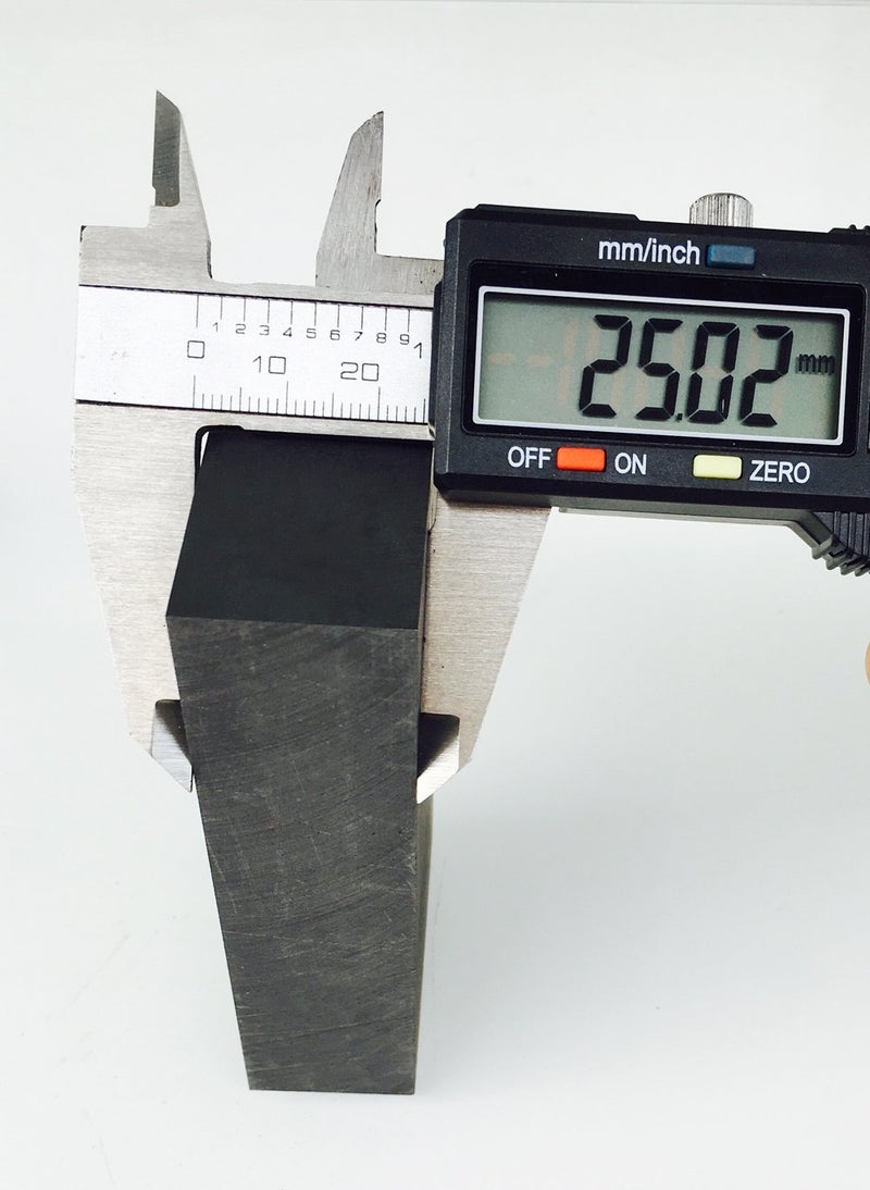 OTOOLWORLD 99.9% Purity Graphite Ingot Block EDM Graphite Plate Milling Surface (100MMx50MMx25MM) - Image 4