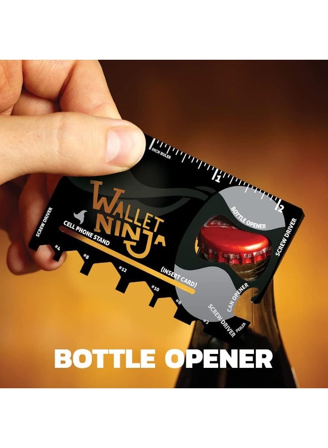 Wallet Ninja Wallet Ninja 18 in 1 Credit Card Multi-Tool  - Image 2