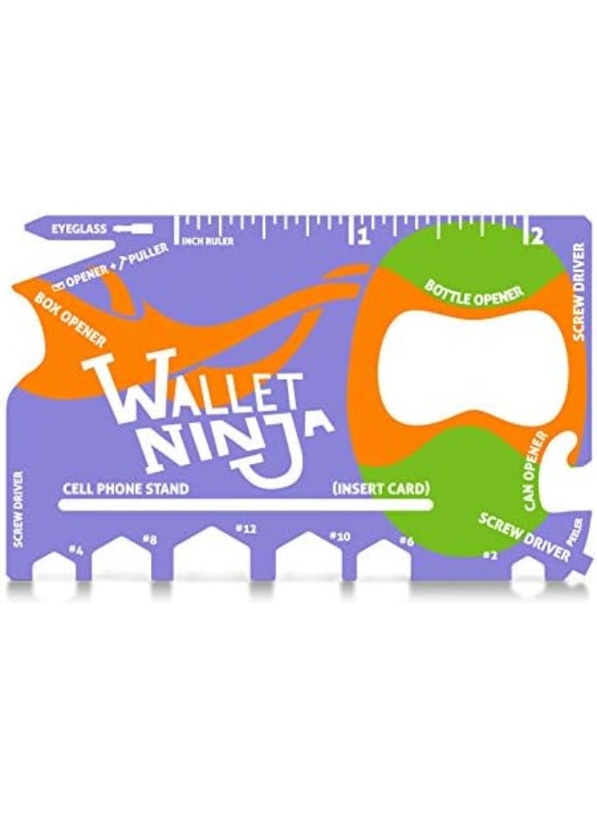 Wallet Ninja Wallet Ninja 18 in 1 Credit Card Multi-Tool  - Image 3