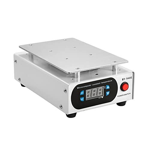 BAUSATZ Preheating Station for Mobile Heating Phone Screen Replacement Electric Heating Plate Electronic Heating Table Welder Hot Plate Microcomputer Constant Temperature 0-200℃ (US Plug) - Image 1