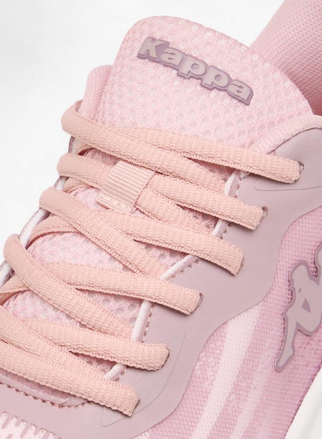 Kappa Women's Logo Print Sports Shoes with Lace-Up Closure - Image 4