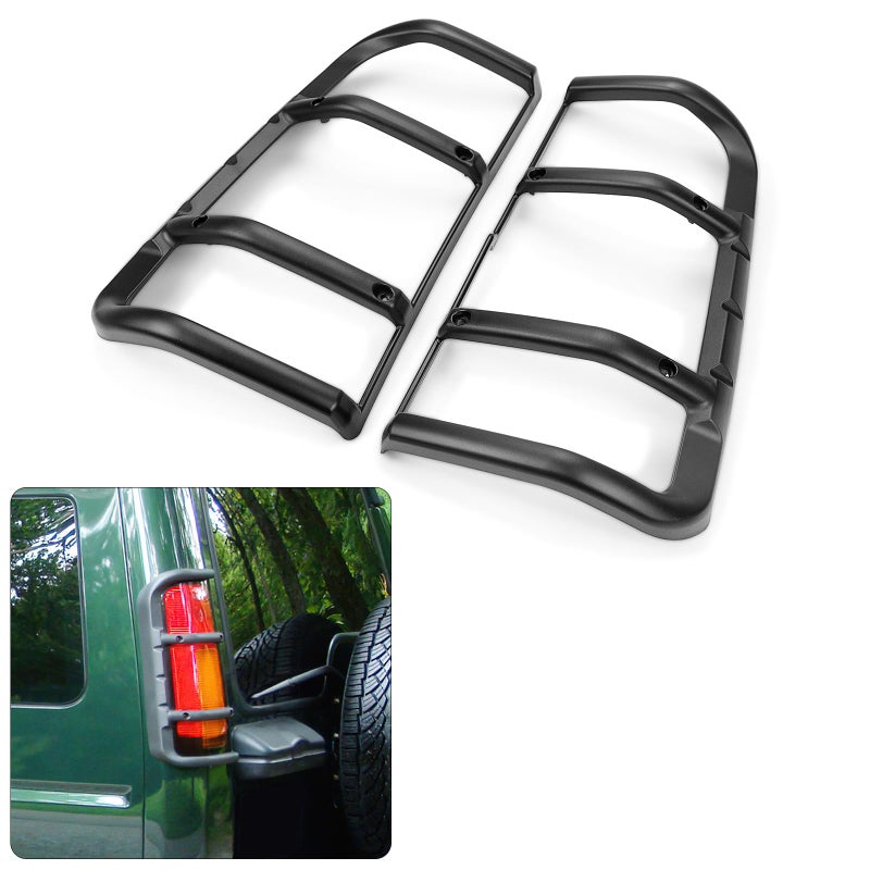 مجموعة حراس مصابيح الذيل الخلفية FEXON 2 قطعة بلاستيك لسيارة لاند روفر ديسكفري 2 II 1999-2004 بديل STC53194