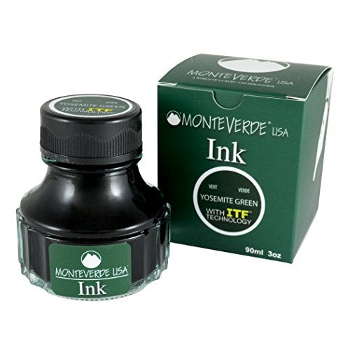 Monteverde USA Ink with ITF Technology, 90 ml Yosemite Green (G308YG) - Image 5