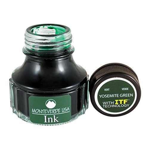 Monteverde USA Ink with ITF Technology, 90 ml Yosemite Green (G308YG) - Image 4