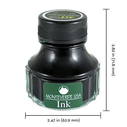 Monteverde USA Ink with ITF Technology, 90 ml Yosemite Green (G308YG) - Image 3