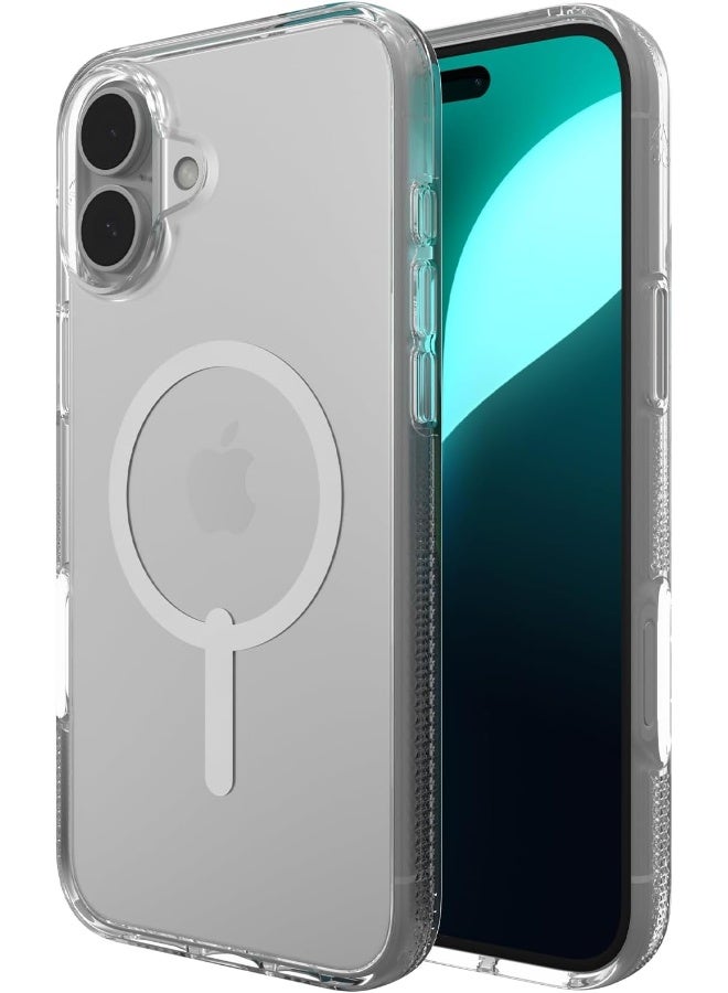 ZAGG Crystal Palace Lite Snap Case for iPhone 16 Plus Clear - Image 1