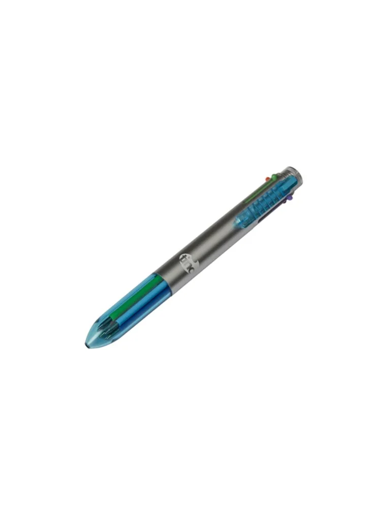 Tinc Silver Multicolour Pen Retractable Multicolor
