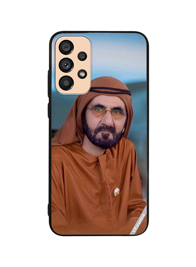 VR CREATIVE Protective Case Cover For Samsung Galaxy A33 5G Sheikh Mohammed Bin Rashid Al Maktoum Design Multicolour - Image 1
