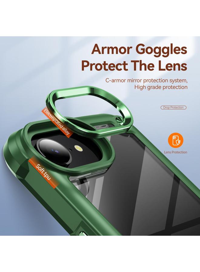 erorex Case For iPhone 16e TPU + PC Lens Protection Phone Case - Image 4