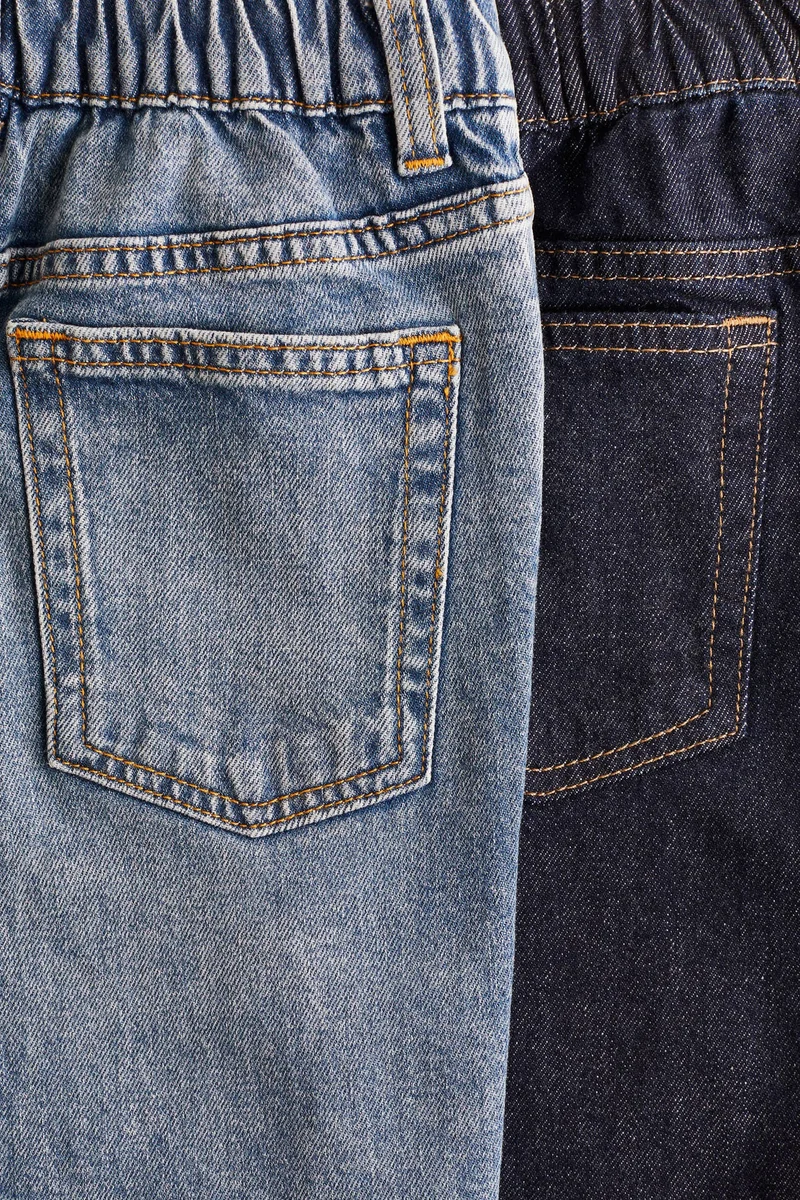 H&M 2-pack Loose Fit Tapered Leg Jeans