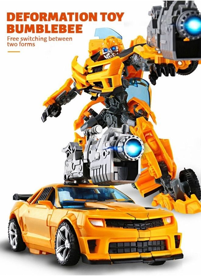 MIXDE Two in One Deformation Robot Toy,Transformers Toy,Deformation Car Robot Toys Robot Car Action Figure Cool  Model,Alloy Deformation Robot Toys  - Image 2