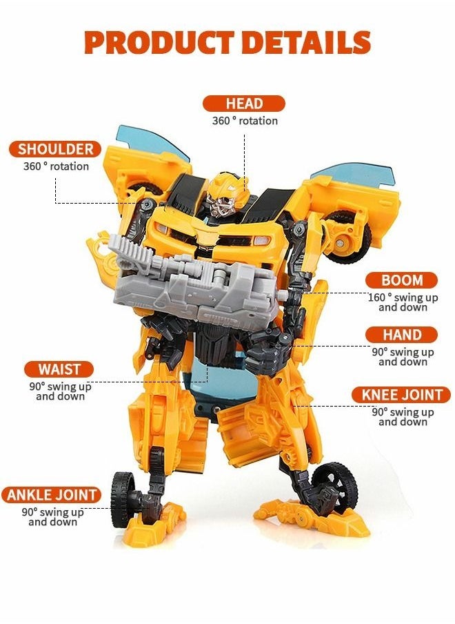 MIXDE Two in One Deformation Robot Toy,Transformers Toy,Deformation Car Robot Toys Robot Car Action Figure Cool  Model,Alloy Deformation Robot Toys  - Image 4