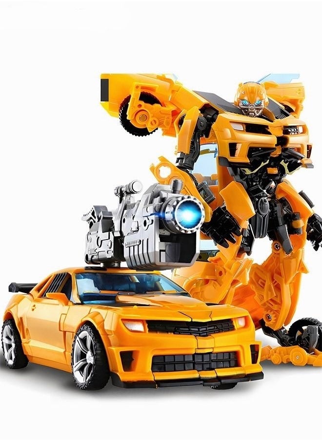 MIXDE Two in One Deformation Robot Toy,Transformers Toy,Deformation Car Robot Toys Robot Car Action Figure Cool  Model,Alloy Deformation Robot Toys  - Image 1