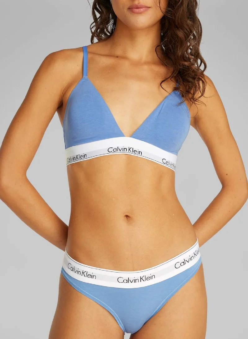 CALVIN KLEIN Triangle Bra - Icon Cotton Modal