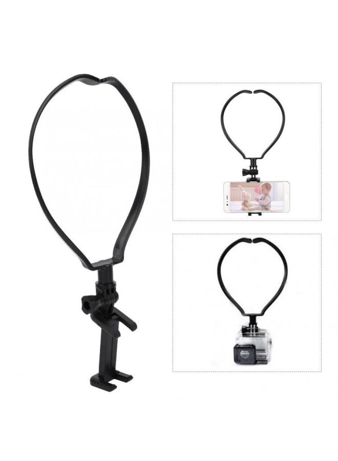 Generic DJI Sports Camera Accessories GP Wrist Strap Arm Strap Palm Strap Shoulder Strap School Bag Chuck With Chest Strap Holder-Color:Neck Hanging  - Image 1