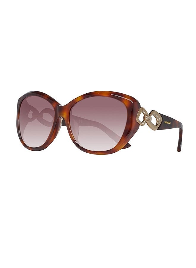 SWAROVSKI Women's Full Rimmed Oval Sunglass - Lens Size: 59 mm  - Image 2