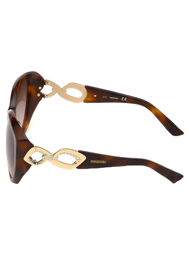SWAROVSKI Women's Full Rimmed Oval Sunglass - Lens Size: 59 mm  - Image 4