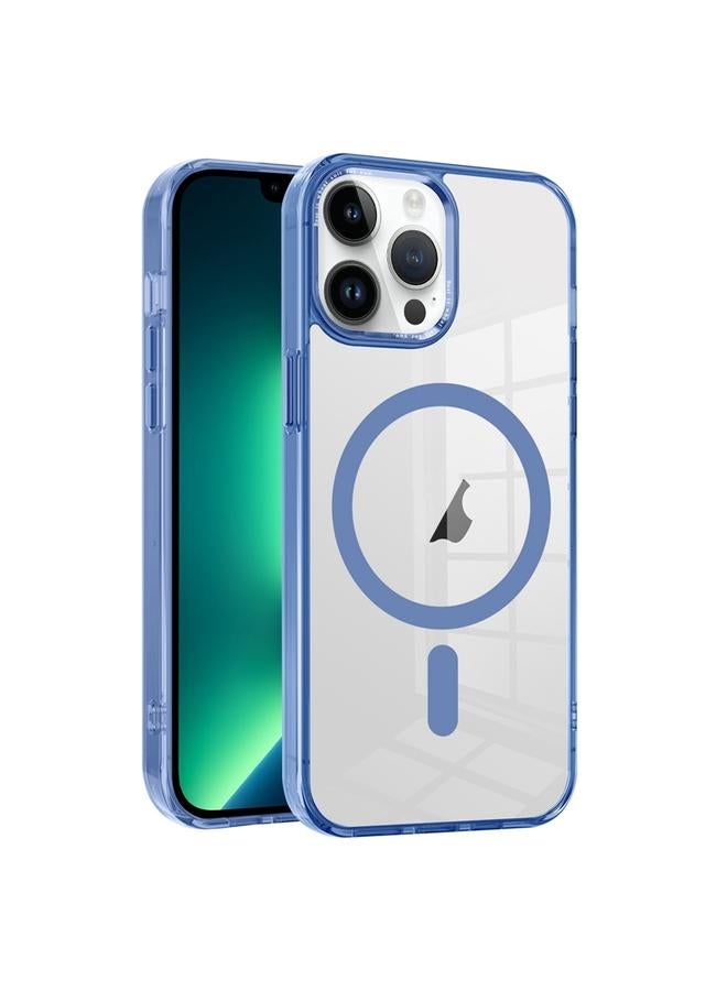 اس-توب جراب لهاتف iPhone 13 Pro Max بلون ثلجي من سلسلة مغناطيسية من مادة TPU الهجينة المصنوعة من الأكريليك Magsafe - Image 1