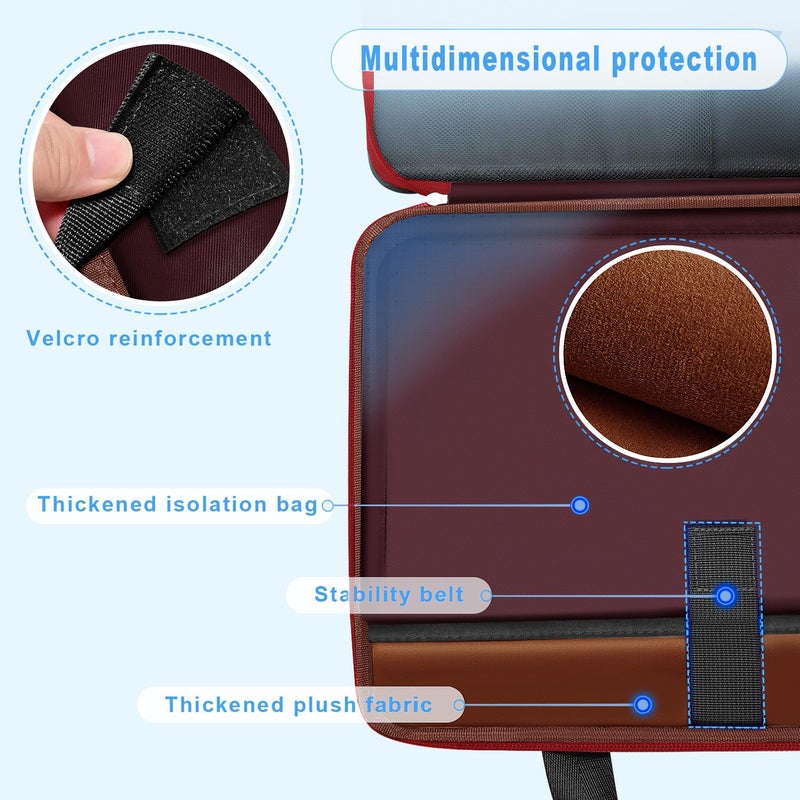 ZINZ Slim Expandable Laptop Case 15.6 Inch Sleeve Upgraded Protective Durable Recycled Carrying Case Compatible with MacBook 15" & 16" and Most 15" 15.6" 16" Notebook,B01K02 - Image 4