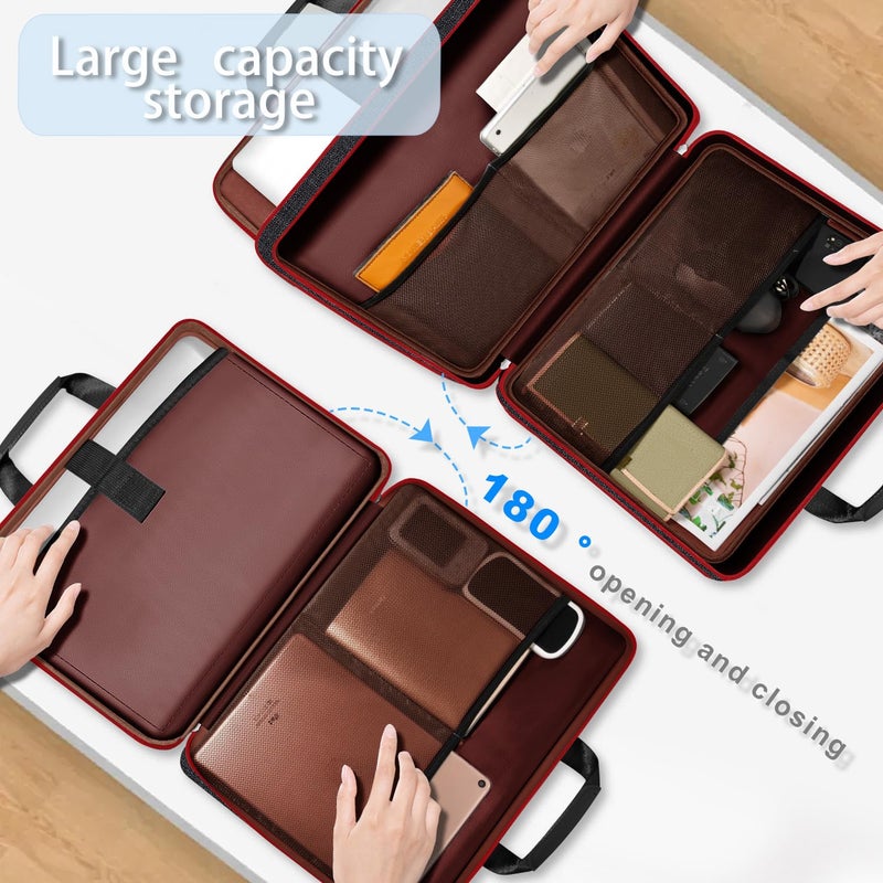 ZINZ Slim Expandable Laptop Case 15.6 Inch Sleeve Upgraded Protective Durable Recycled Carrying Case Compatible with MacBook 15" & 16" and Most 15" 15.6" 16" Notebook,B01K02 - Image 2
